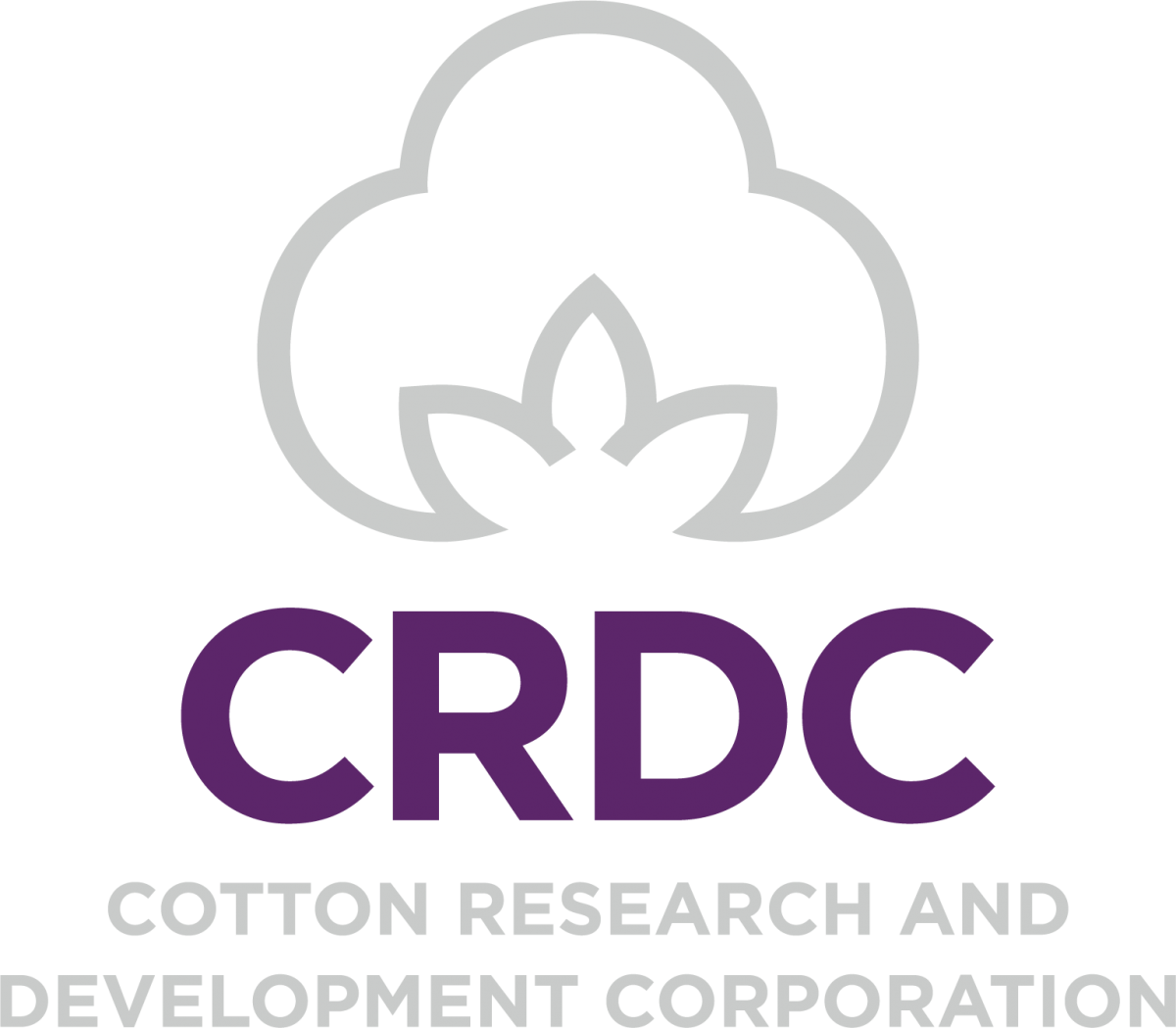 CRDC logo - Cotton Research and Development Corporation.