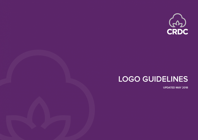 CRDC logo guidelines document cover image