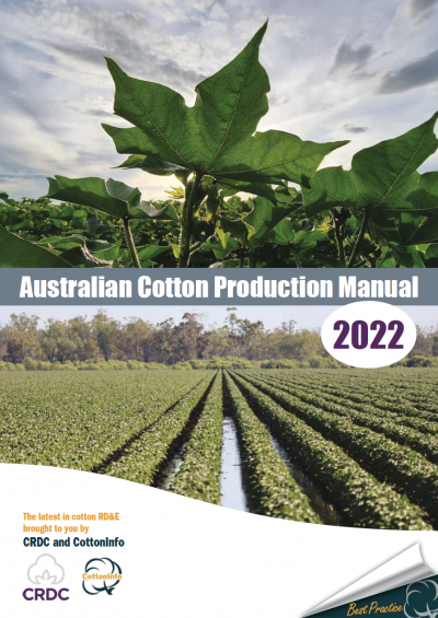 The Australian Cotton Production Manual cover image