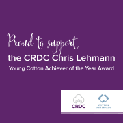 CRDC Chris Lehmann Young Cotton Achiever Award