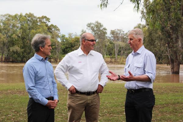 Allan Williams, Ian Taylor and Peter Graham