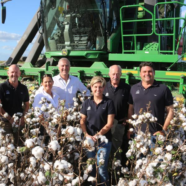 CRDC Board on farm at Emerald