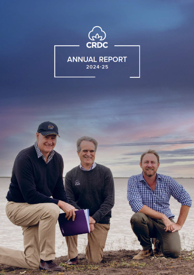 Cover of the CRDC Annual Report 2024-25